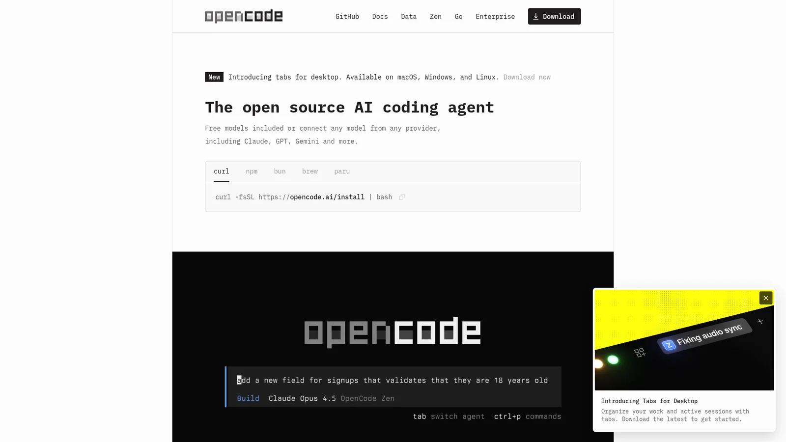 OpenCode style preview