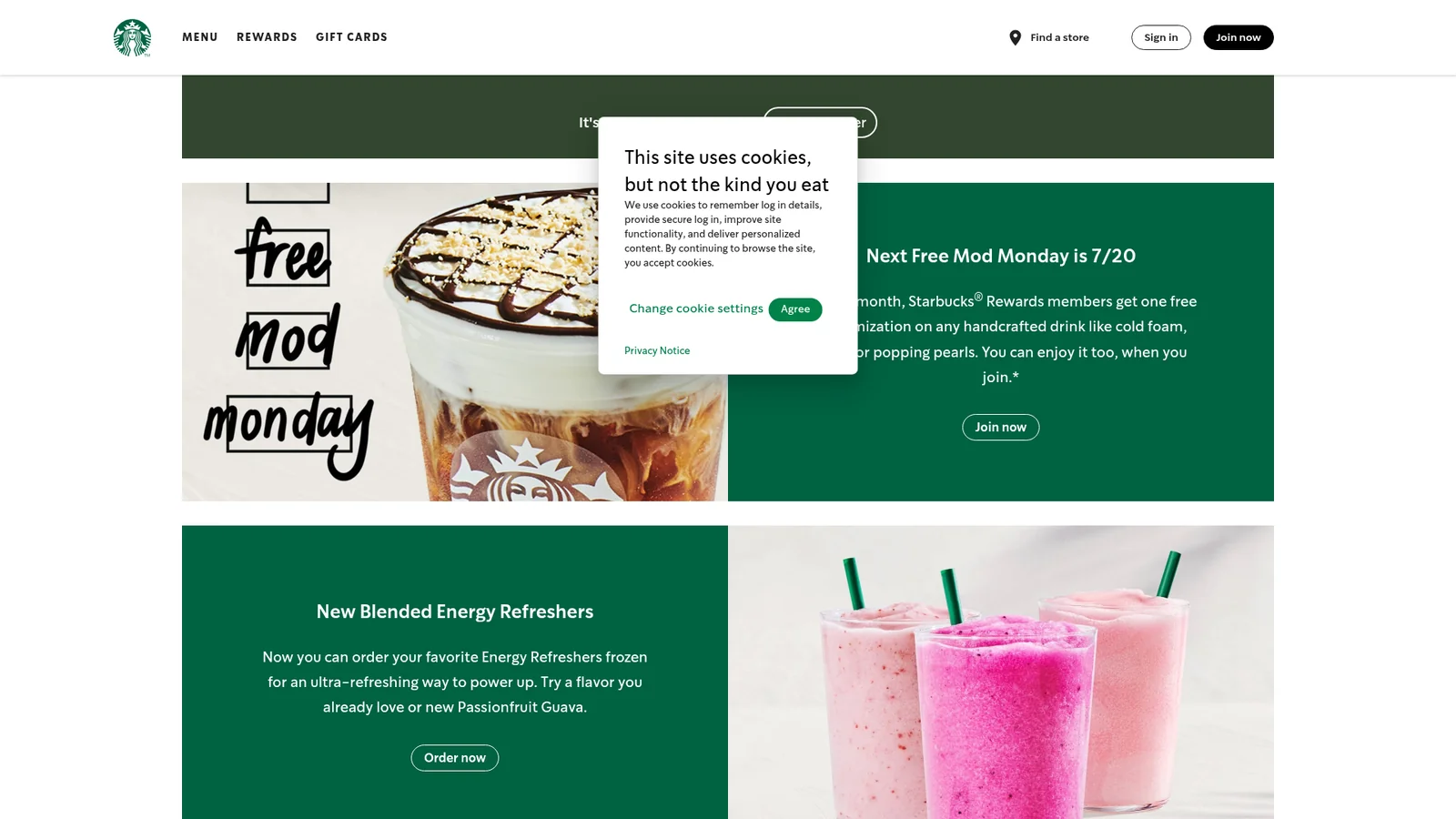 Starbucks style preview