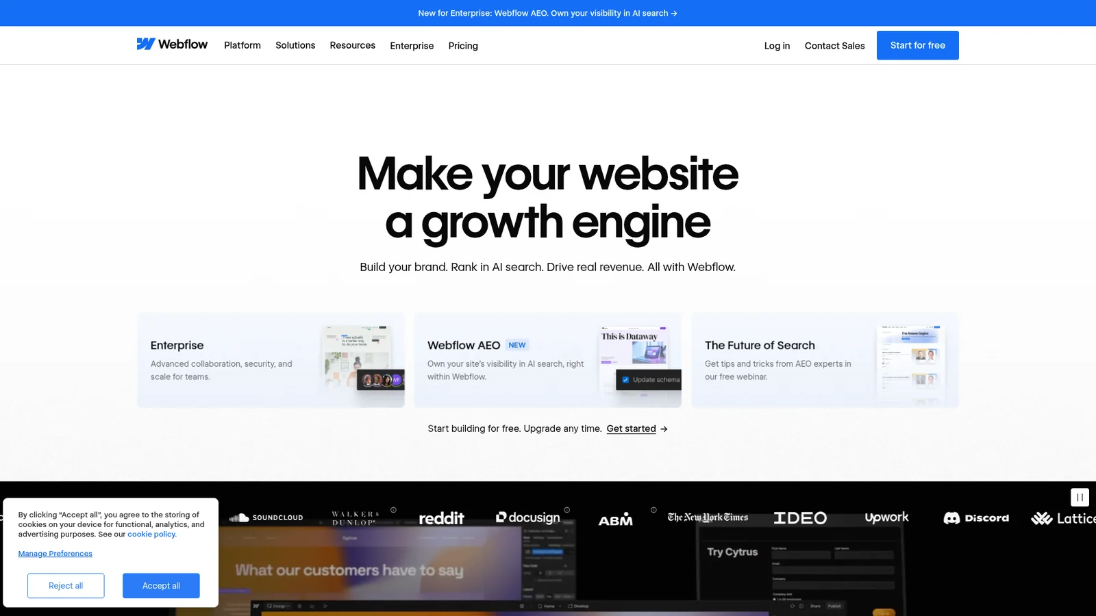 Webflow-Inspired style preview